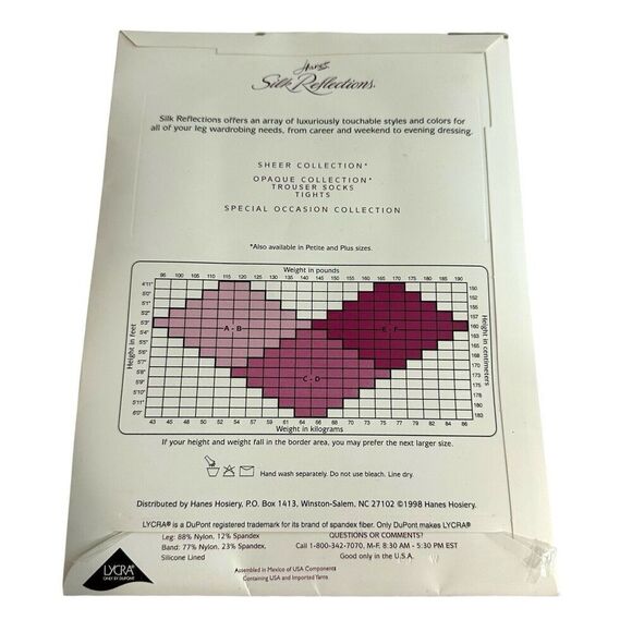 Hanes Silk Reflections Silky Sheer Thigh Highs Sandalfoot Little Color Women EF - Picture 3 of 3